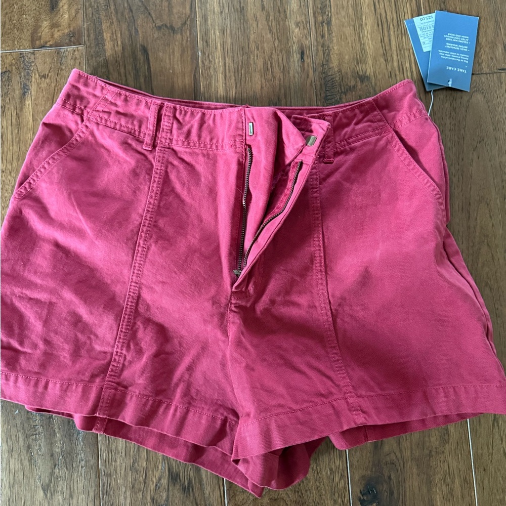 Universal Thread High Waist Red Shorts